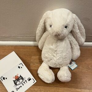 Jellycat Authentic Bashful Cream Bunny – Medium